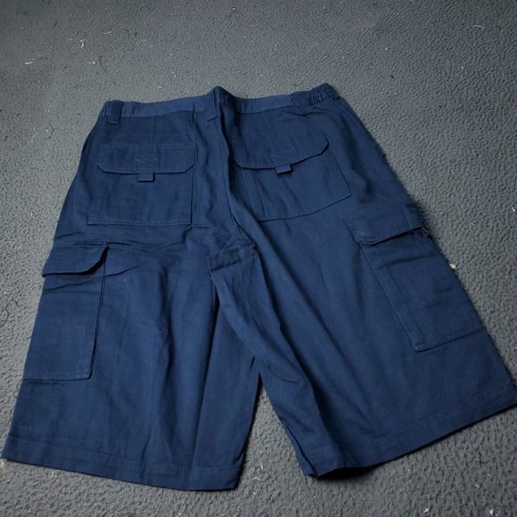King Size Shorts Mens Size 36 Big & Tall  Cargo Khaki Blue - Picture 6 of 8